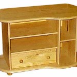 komoda rtv drewniana na zamówienie