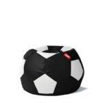 Pufa Piłka Ekoskóra czarno-biała