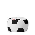 Pufa Piłka Kodura biało-czarna