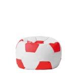 Pufa Piłka Kodura biało-czerwona